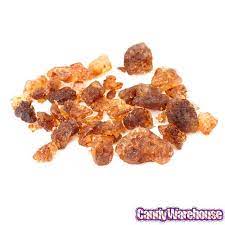 Rock Candy Crystals Amber 5lb Box Candy Warehouse