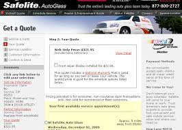Get an online windshield auto glass quote for virtually any make or model in . Coyote Blog Safelite Auto Glass