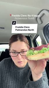 Gave No 4 bagel ‘my body is a temple’ bagel from @Freddie Clere Avo, feta,  pea smash with rocket and pickled red onion it was super yummy and defs a  nice change lovely and fresh flavours! #palmyeats ...