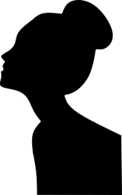 Woman Face Silhouette Female If You Find This Image Useful You Can Make A Donation To The Artist V Woman Face Silhouette Silhouette Face Profile Drawing