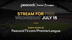 Nbc sports and peacock will be streaming premier league matches this season. Full Premier League Lineup Tomorrow Wed July 15 Featuring Liverpool At Arsenal At 3 15 P M Et Moves To Peacock Which Celebrates National Launch Day Nbc Sports Pressboxnbc Sports Pressbox