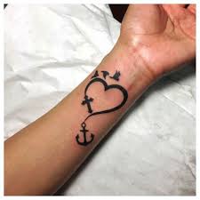 You can download and print it from your computer for free!! 57 Anchor Cross Tattoos Collection