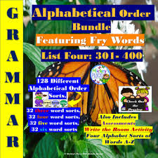Which of the following pairs contains an example of calque? Alphabetical Order Featuring Fry Words List 4 301 400 By Mickey S Place