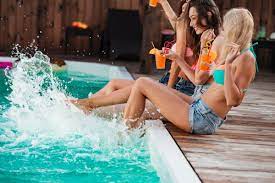 If you go swimming often, your kids may reach a point where (shockingly) it becomes boring. Poolside Fun Cleveland Candle Company