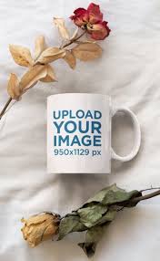 Download Placeit Mockup Of A Coffee Mug Placed Between Two Dried Roses Mug Mockup Mock Up Design Drying Roses