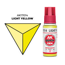 AK-Interactive: Quick Gen Acrylic Contrast - Light Yellow 18 ml