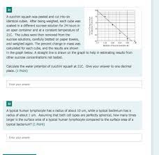 Maybe you would like to learn more about one of these? 31 A Zucchini Squash Was Peeled And Cut Into Six Chegg Com