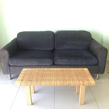 The distinctive grain pattern in the walnut veneer gives each table a unique character. Ikea Stockholm 2017 Coffee Table 100 X 40cm Furniture Home Living Furniture Tables Sets On Carousell