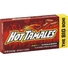 hot tamales chewy candies flavored fierce cinnamon gummy candy fishers foods fishers foods