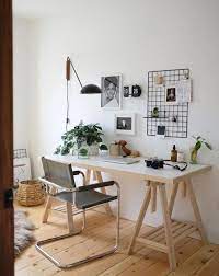 This desk is equipped with a single storage drawer. My Scandinavian Home A Cosy Toronto Home With A Scandi Eclectic Vibe My Scandinavian Home Home Scandi Home