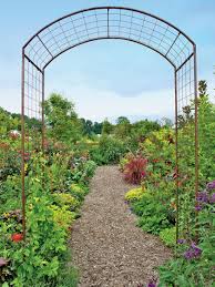 Get free shipping on qualified wood trellises or buy online pick up in store today in the outdoors department. Rose Trellis Jardin Rose Arch Gardener S Supply