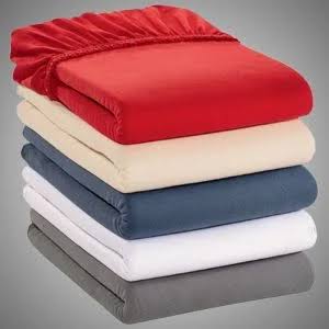 Cotton Bamboo Knit Jersey Fitted Bed Sheets Wholesale