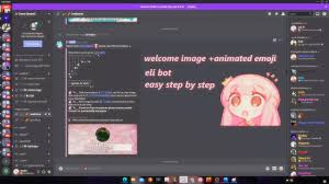Find funny gifs, cute gifs, reaction gifs and more. How To Set Welcome Image Discord Eli Bot Step By Step Aesthetic Youtube