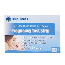 Blue Cross Urine Pregnancy Test Kit 10 Kits Watsons Philippines