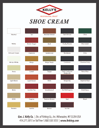 Kellys Shoe Cream Now Available In 44 Colors Shop For