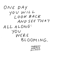 All along you were blooming is the ultimate love letter from the pen of popular instagram poet morgan harper nichols to your mind, heart, soul, and body. Morgan Harper Nichols Definitions Of Blooming 1 Having Blooms Unfolding 2 Thriving In Health Beauty And Vigor Just A Thought I D Like To Think You Can T Have The Second Definition