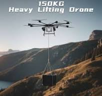 [Hot Item] Professional Long Distance Cargo Drop Release 150kg Drone Charge  Utile 100 Kg Payload Heavy Duty Transport Food Parcel Medical Rescue Large  ...
