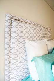 There will be extra fabric laying around, but do not worry! Fabric Headboard Jennifer Meyering