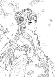 Maybe you would like to learn more about one of these? Download Dadacat Chinese Portrait Coloring Book Coloring Book Art Grayscale Coloring Coloring Books