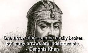 They are more willing to follow person who are themselves discipline. Genghis Khan Quotes Sayings Positive Thinking Meaningful Attila The Hun Genghis Khan History