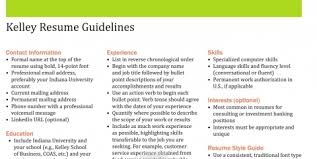 Resume help use our expert guides to improve your resume writing. Sample Resumes Kelleyconnect Kelley School Of Business