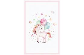 Die tochter wird im siebten himmel sein, wenn sie a) einen einhorn teppich bekommt, den sie b) selbst gestalten darf. Teppich Rechteckig 130x190 Cm Kids Einhorn Kadizi