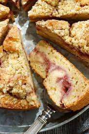 Strawberry Sour Cream Streusel Cake Recipe Recipe Streusel Cake Recipes Coffee Cake