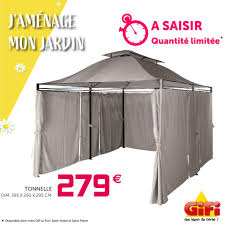Good tente tonnelle pliante gti complte bleu ou noir with. Gifi Reunion Amenagez Votre Exterieur Avec Notre Facebook