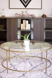When you first buy the round glass coffee table, you might be impressed by how elegant it is. 40 Inspiring Round Coffee Table Decor Coffee Table Round Glass Coffee Table Round Coffee Table Decor