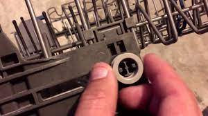 Fix your appliance with our parts. Diy Kitchenaid Dishwasher Top Rack Wheel Fix Youtube