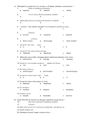 Bukit jumlah ayat 49 diturunkan di kota mekkah. Soal Btq Kls 1