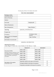 Fire Risk Assessment Action Plan How To Create A Fire Risk Assessment Action Plan Download This Fire Ri Fire Risk Assessment Action Plan Template Assessment