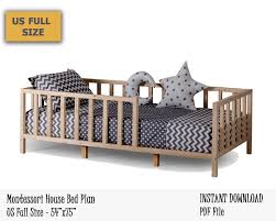 43 x 84 (external ) 39x76 (interior) bed dimensions : Montessori Canopy Bed Plan Full Bed Toddler Bed Frame Diy Toddler Floor Bed For Kids Bedroom In 2021 Toddler Bed Frame Toddler Floor Bed Diy Toddler Floor Bed
