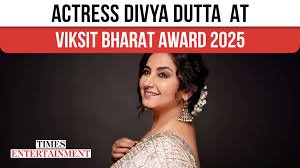 ACTRESS DIVYA DUTTA AT VIKSIT BHARAT AWARD 2025