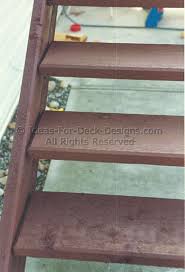 #construction #deck #egress #staircase #stairs #wood. Attaching Stair Treads On Stringers Methods And Tips