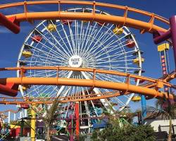 Image of Santa Monica Pier Ferris Wheel