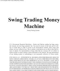 Swing Trading Money Machine Pdf Free Download
