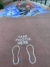 Pixel art is just another art medium, like guache, oil painting, pencil, sculpture or its close cousin mosaic. Get A First Look At The Stunning Chalk Art At This Year S Festival Of The Arts Mickeyblog Com