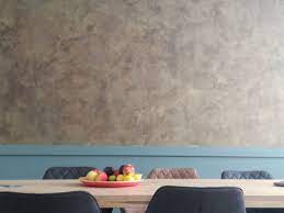 creativ wand afwerking wanden verf brons