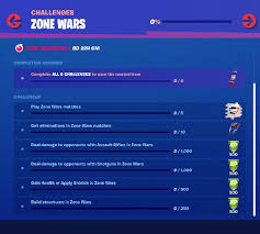 This mode offers, box fighting, aim training, and parkour. Fortnite Zone Wars Challenges And How To Complete Them Tips Prima Games