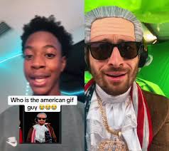 Guy Dressed As George Washington