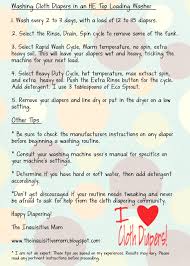 Tip For Washing Cloth Diapers In An He Top Loading Machine The Inquisitive Mom Wash Cloth Diapers Cloth Diapers Diaper