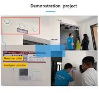 120~1000 air Flow Ceiling-mounted Silent Unidirectional Flow Fresh air  Ventilation Fan Centralized Ventilation System