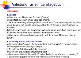 Angebote in der vorlesungsfreien zeit. Lerntagebuch Und Portfolio In Der Schule Pdf Kostenfreier Download