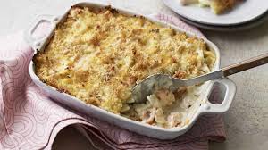 Gratin De Pates Aux Poireaux Et Saumon Frais Au Thermomix Recette Pates Poireaux Gratin De Pates Pates Faciles