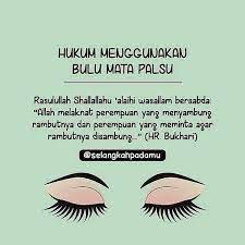 Wanita wajib tahu hukum memakai bulu mata palsu tanya jawab ustadz abdul somad. Mascara Serum Lebatkan Bulu Mata Seawal 15 Hari Facebook