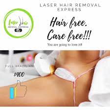 One of the laser hair treatments we offer is brazilian laser hair removal for men, including hair removal of all (or almost all) hair from your pubic region and buttocks area. Laser Hair Removal Express Laser Hair Removal Express