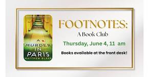 Footnotes: A Book Club.