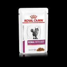 Your cat may have a kidney problem if they a showing some of these: Renal With Beef Wet Royal Canin