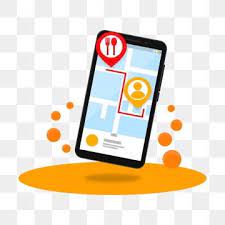 Maps User Interface For F Delivery Online Map App Png And Vector With Transparent Background For Free Download User Interface Promotional Design Map